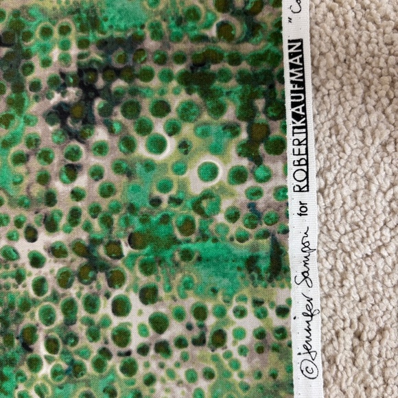 Vintage Robert Kaufman screen print fabric piece - Picture 3 of 8